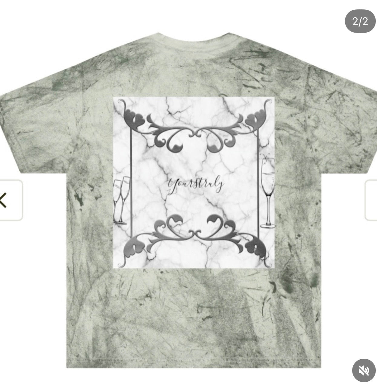 Chy Yourstruly Dark Graphic T-Shirt