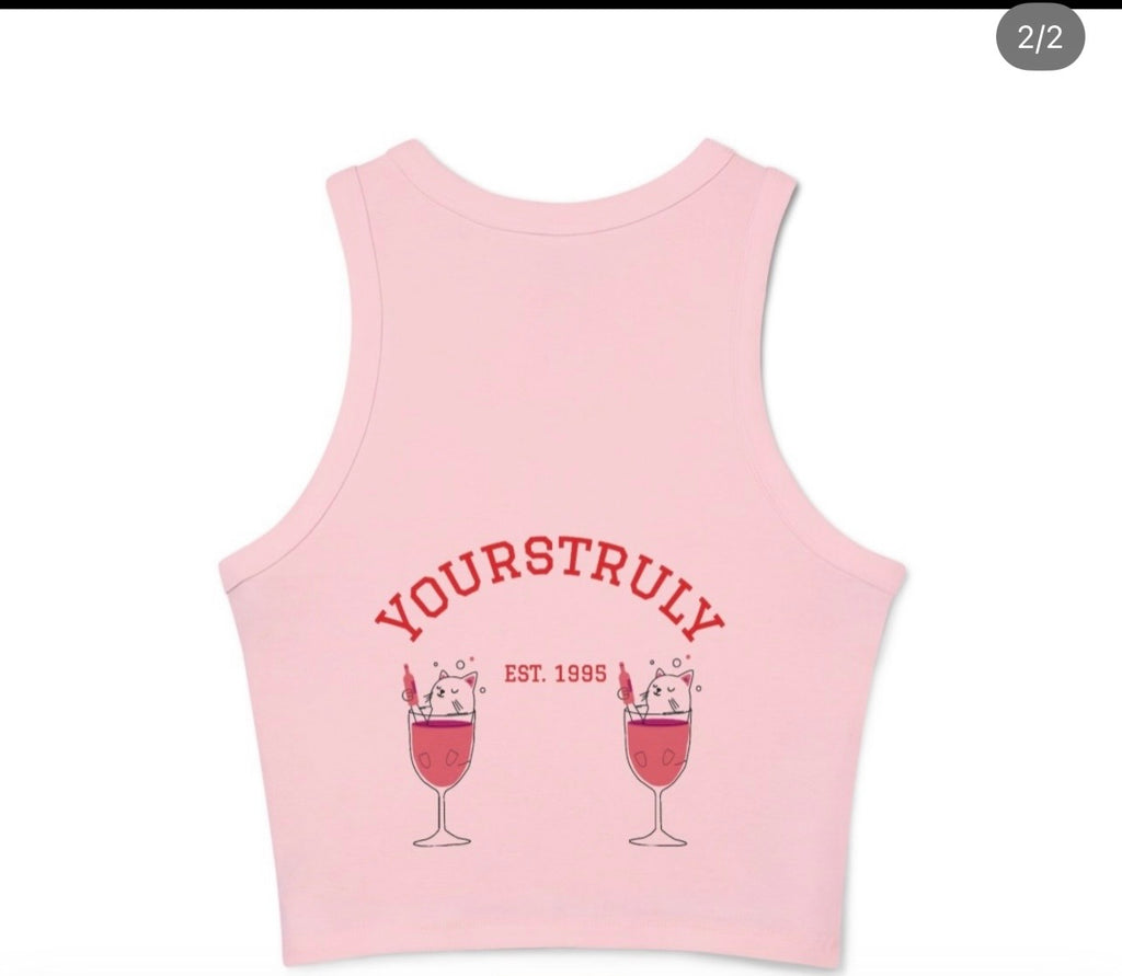 Chy Yourstruly Pink Tank Top