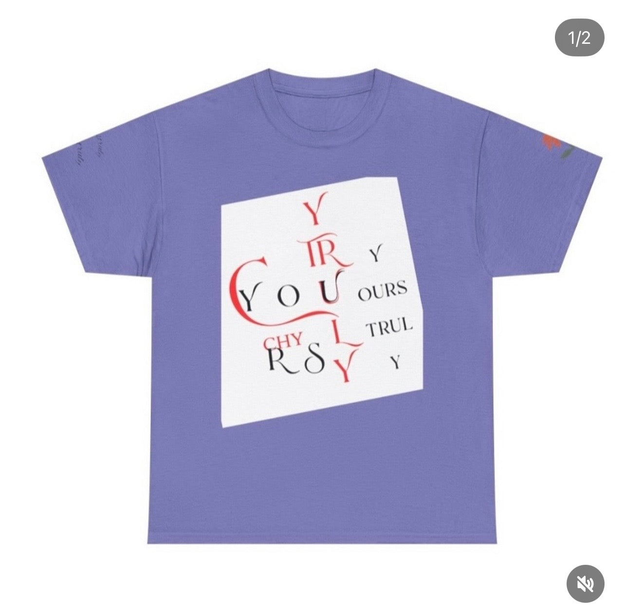 Yourstruly Purple T-shirt