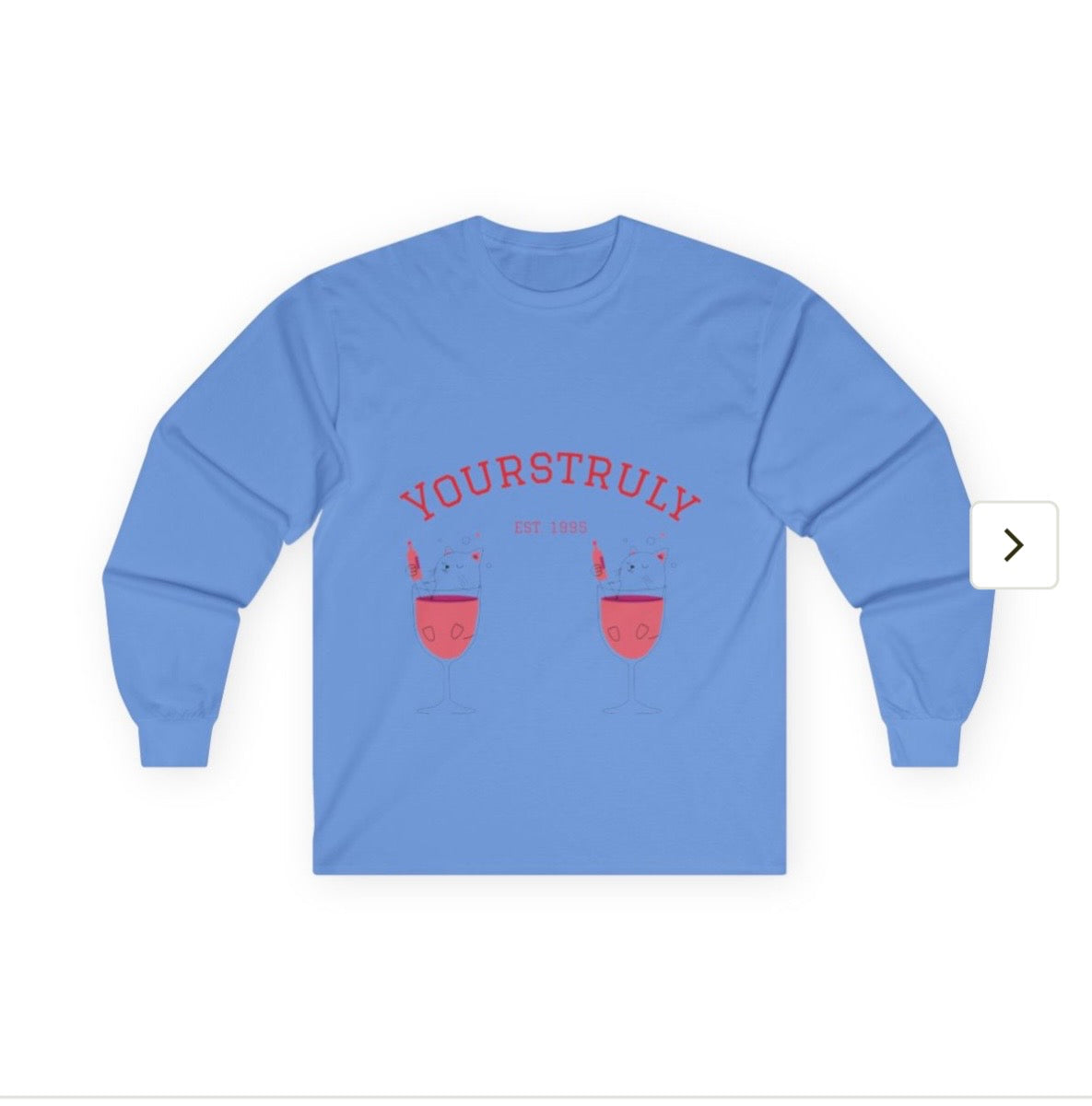 Yourstruly blue Long sleeve T-Shirt