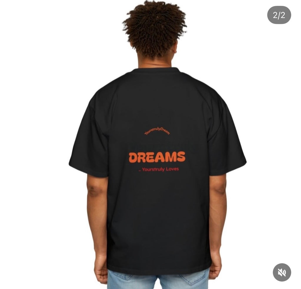 Yourstruly Black Oversizes Men T-shirt