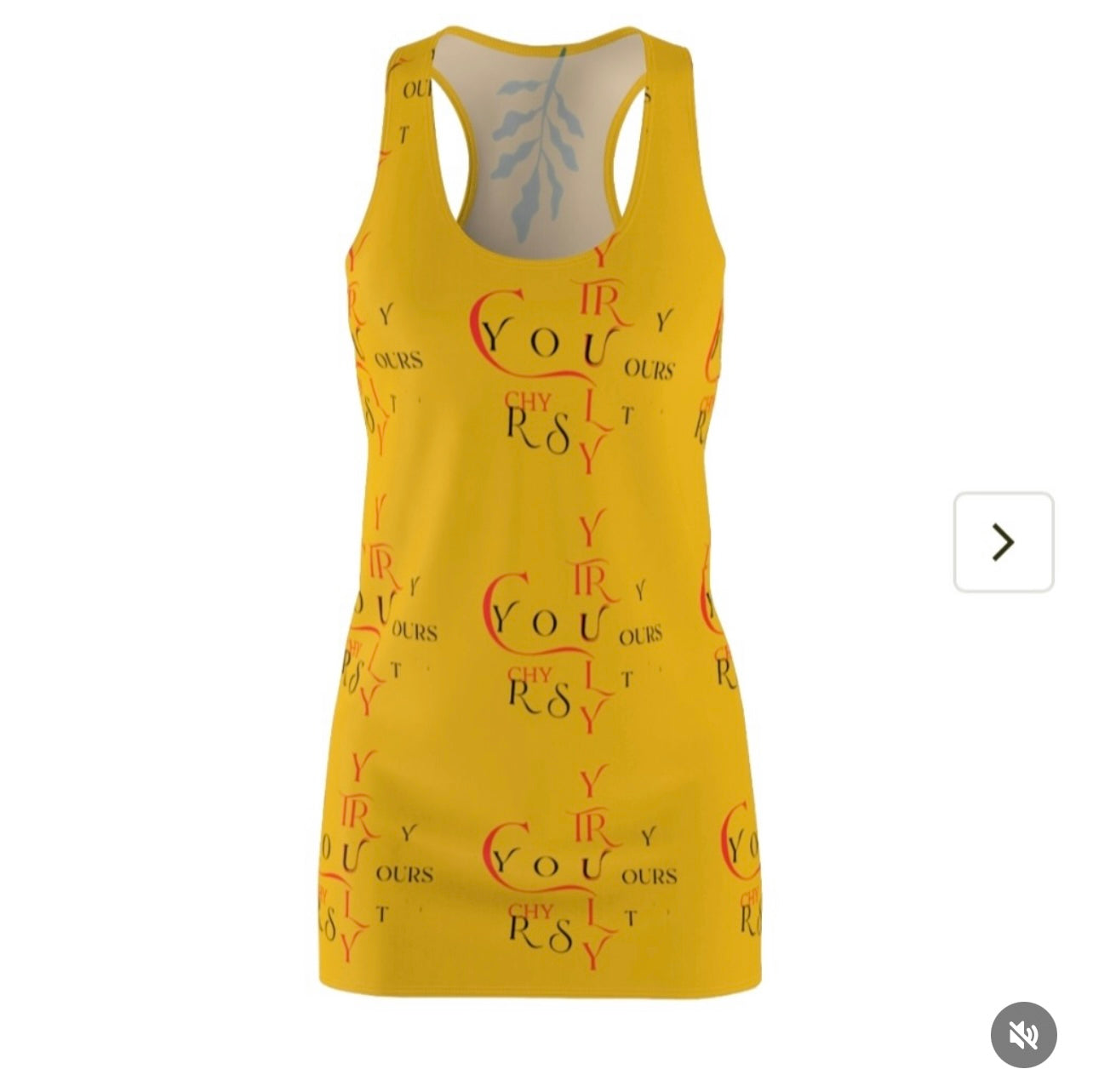 Chy Yourstruly Yell Tank Top Dress