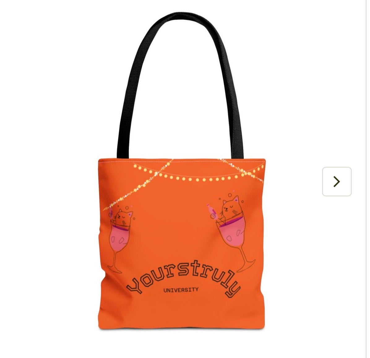 Chy Yourstruly Orange upside down bag