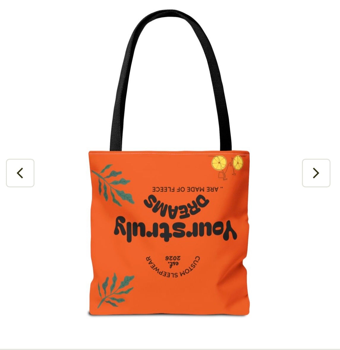 Chy Yourstruly Orange upside down bag