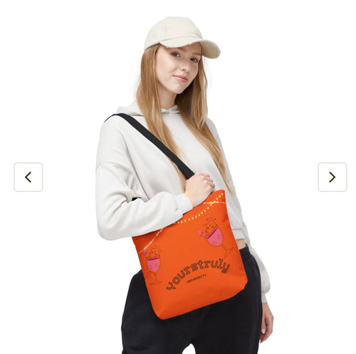 Chy Yourstruly Orange upside down bag