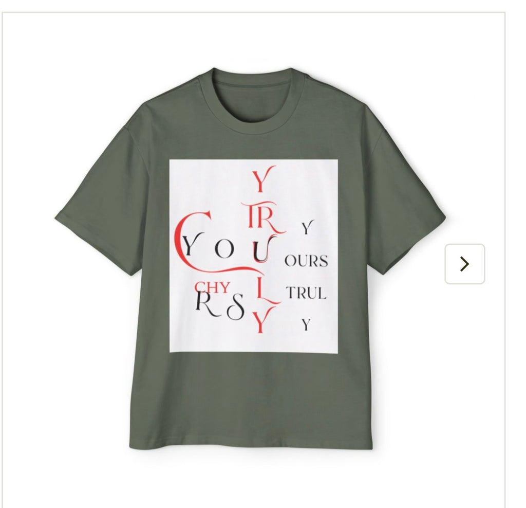 Dark Green Oversized Yourstruly Tee