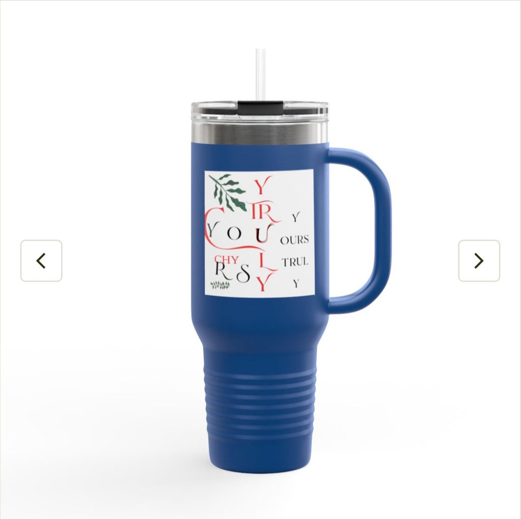 Yourstruly Dark Blue drink Cup