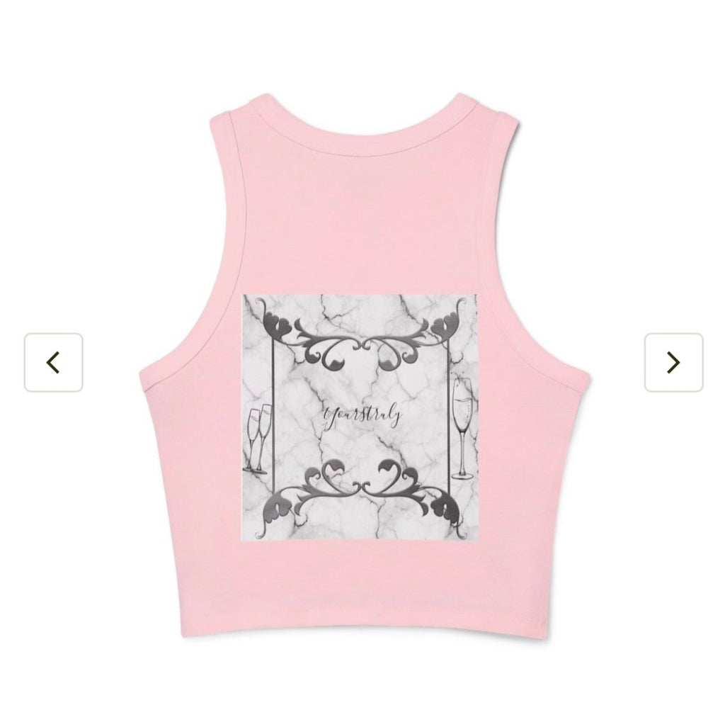 Yourstruly Pink Tank Top
